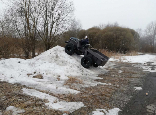 ПОДЪЕМ С УКЛОНОМ ДО 40 ГРАДУСОВ
