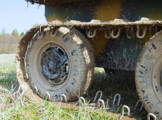 Гусеницы с колесами R13